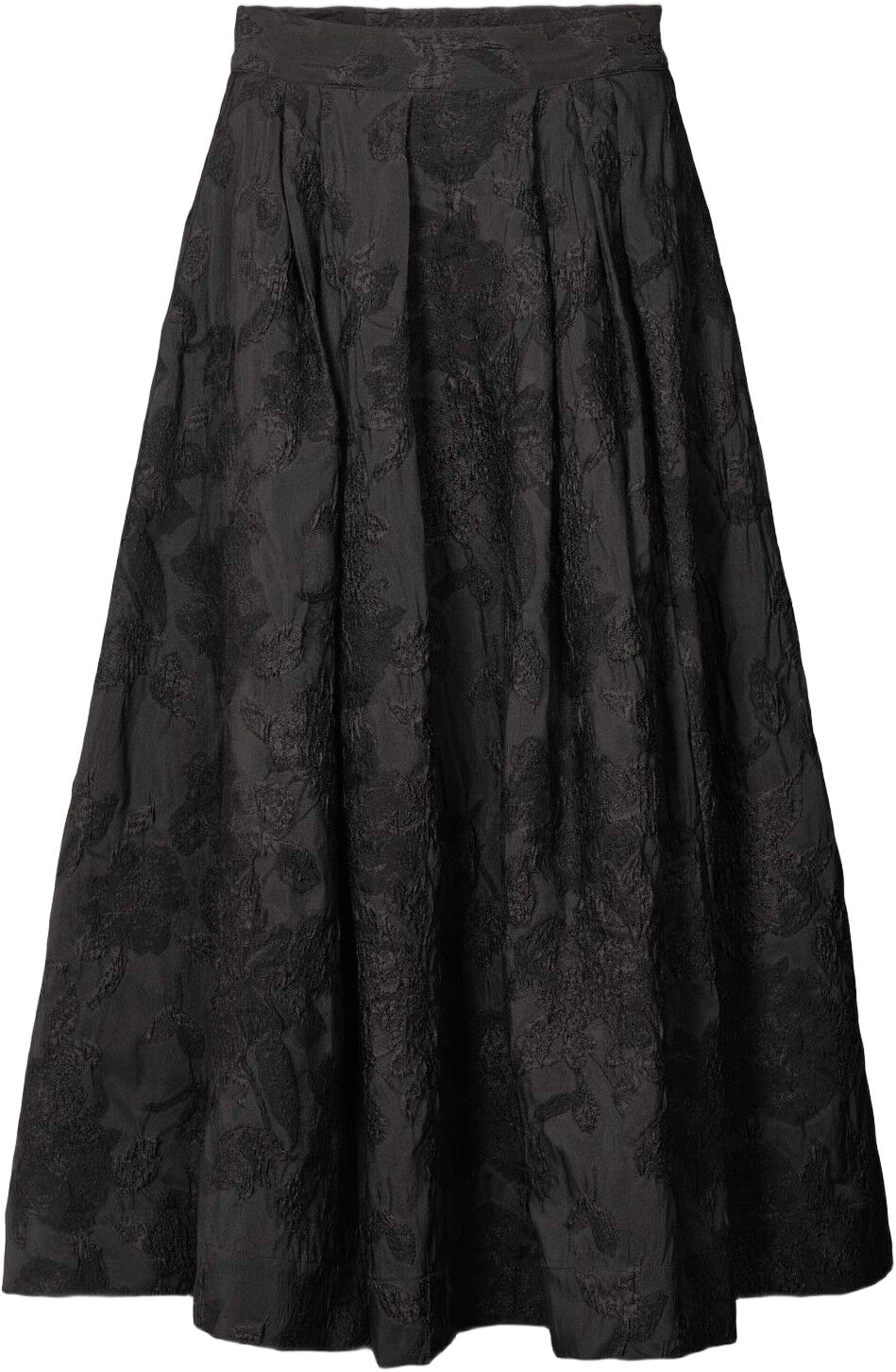 Clipped jacquard full skirt - Bisha