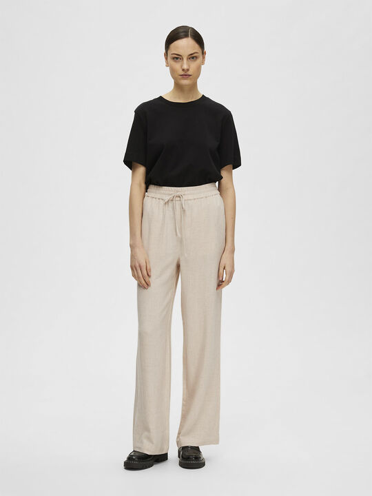 SLFVIVA-GULIA MW LONG LINEN PANT NO