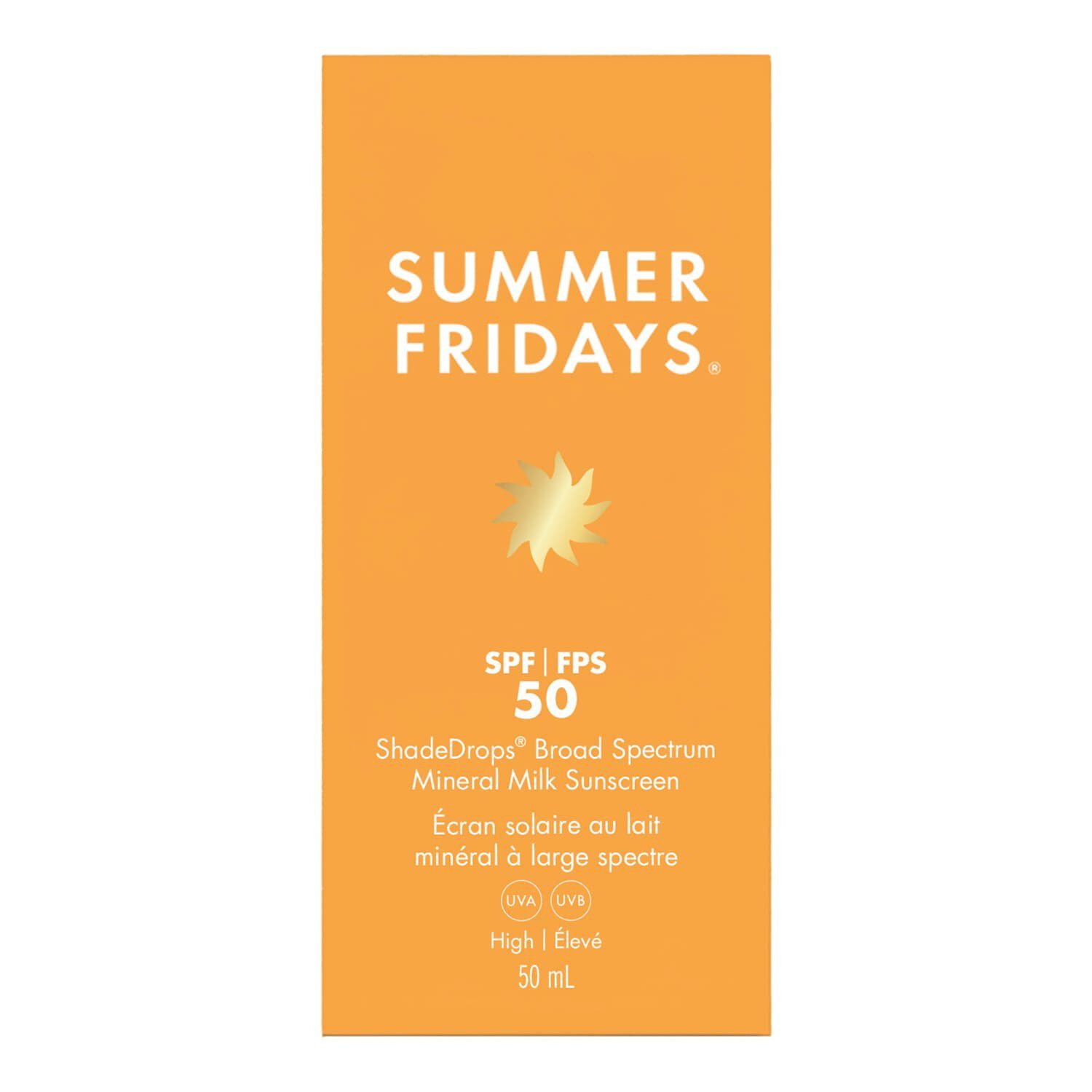 ShadeDrops Broad Spectrum - Mineralsk solcreme SPF 50