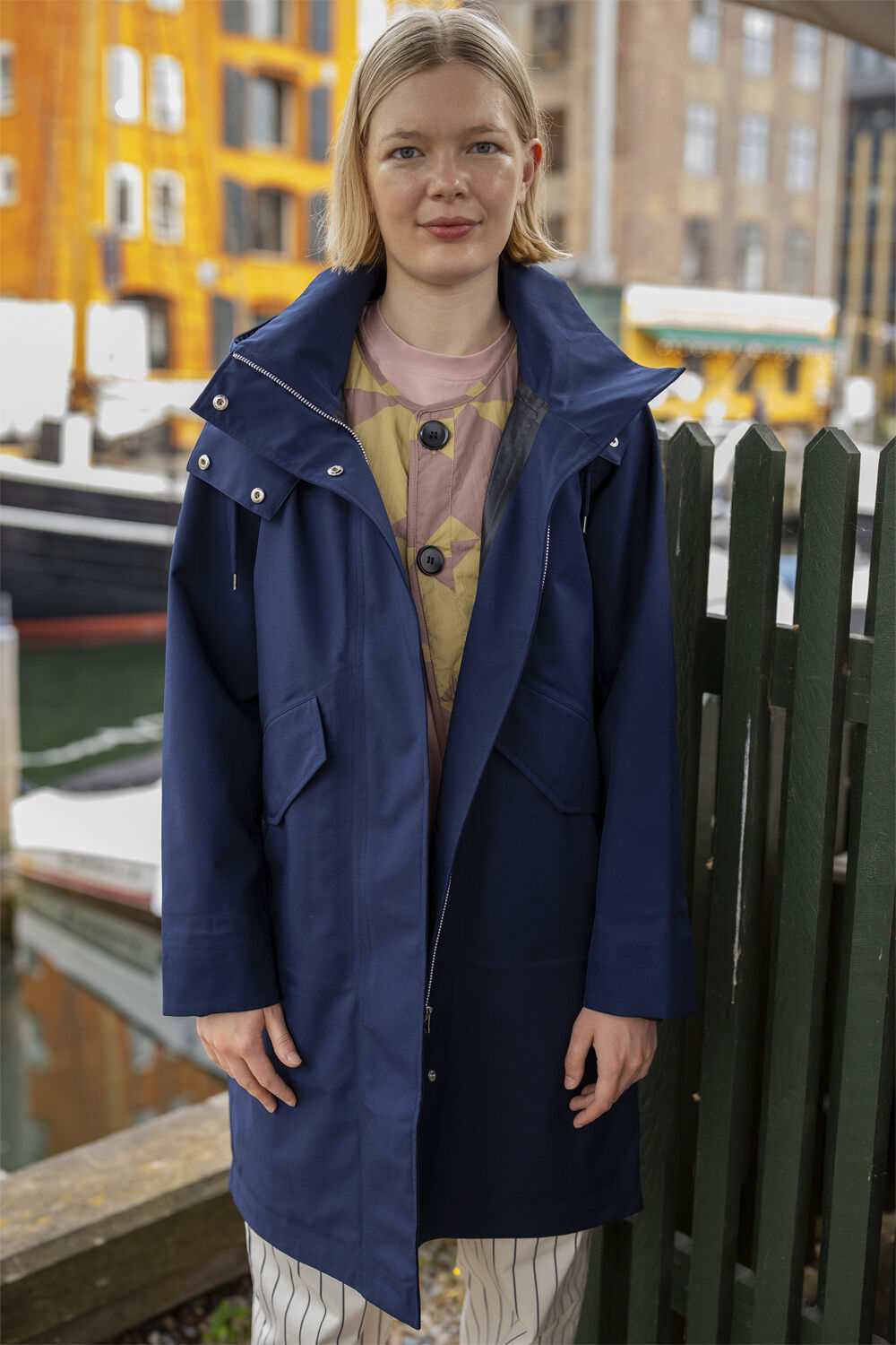 Danewest Wind Rain Parka Dk Navy