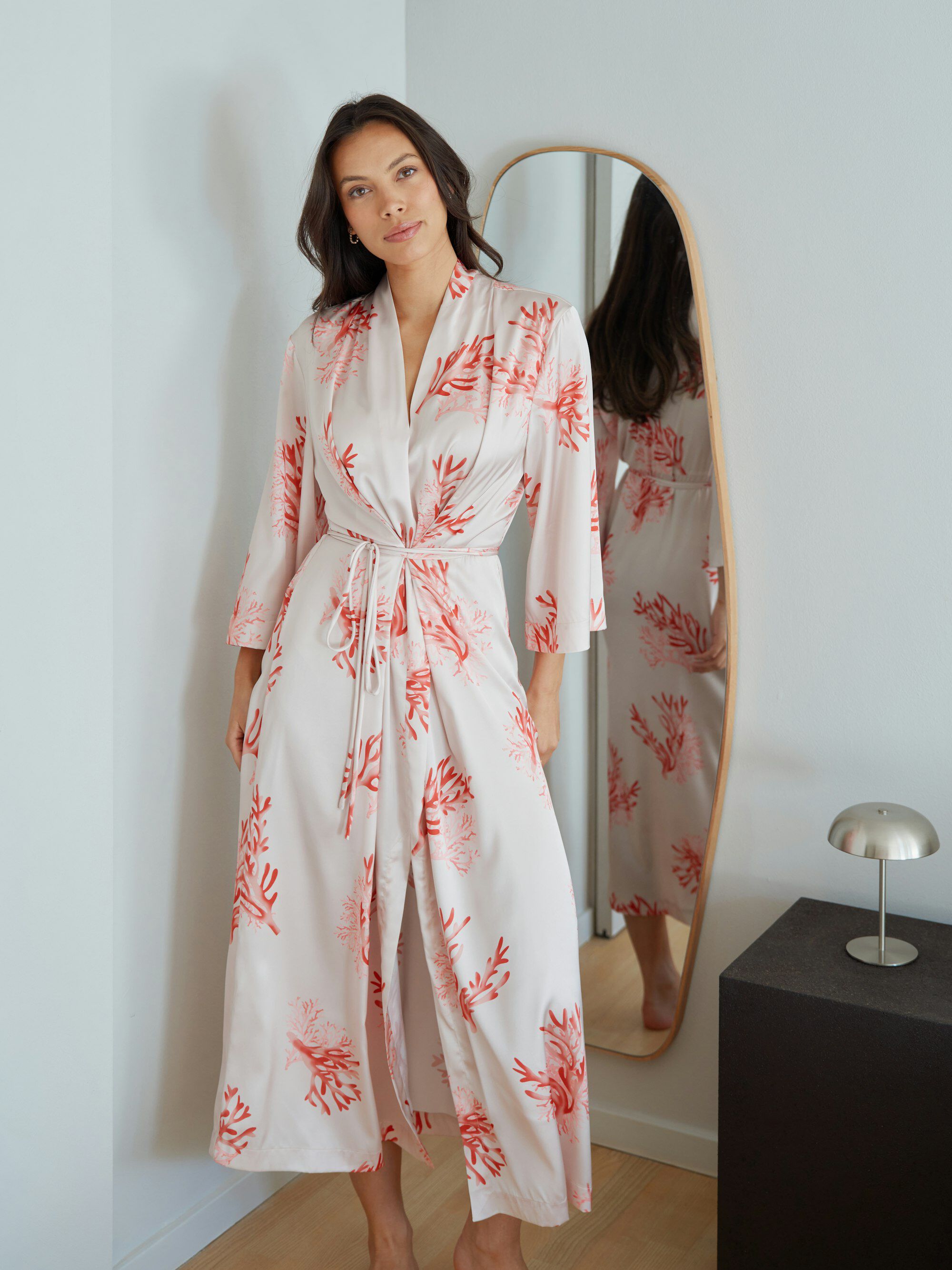 Shane Coral Wrap Dress