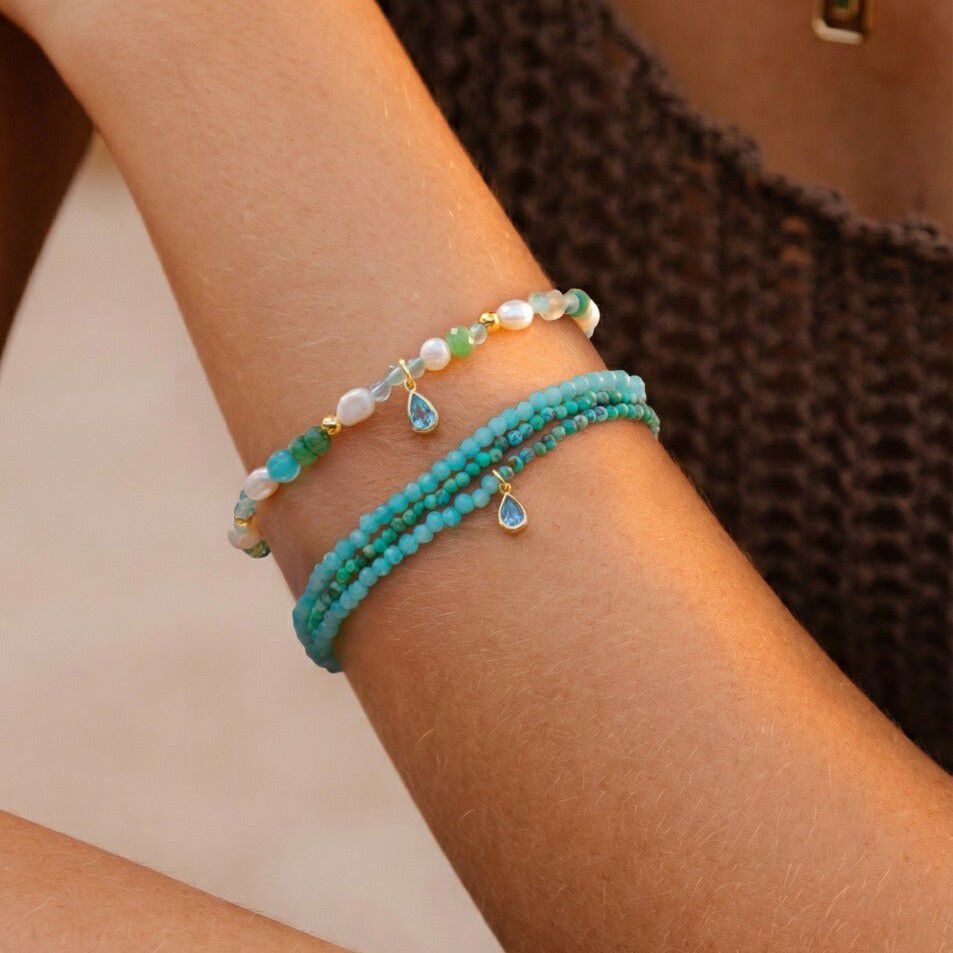 Water Drop Pure Pearl Bracelet
