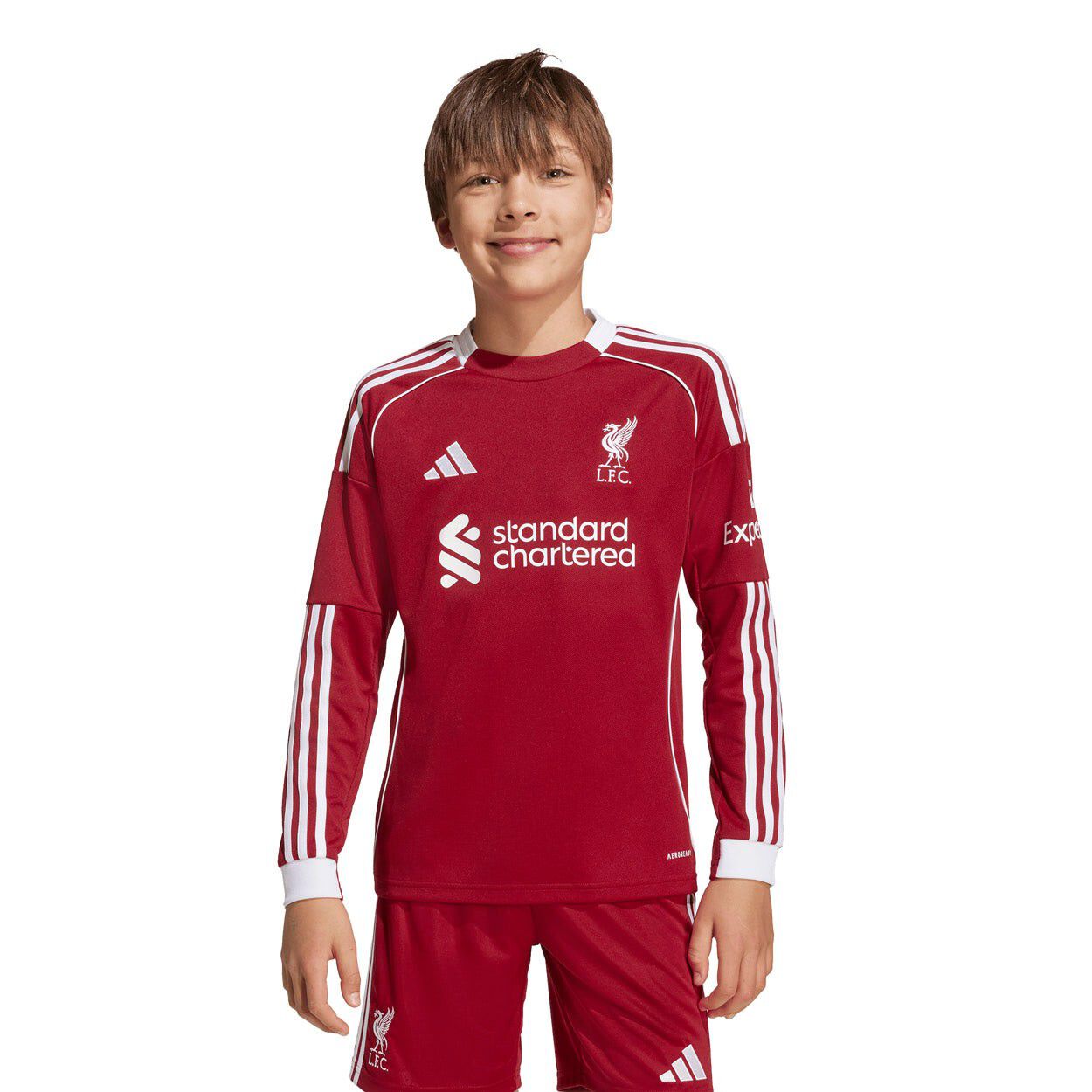Liverpool 25/26 Lang&aelig;rmet Hjemmebanetr&oslash;je