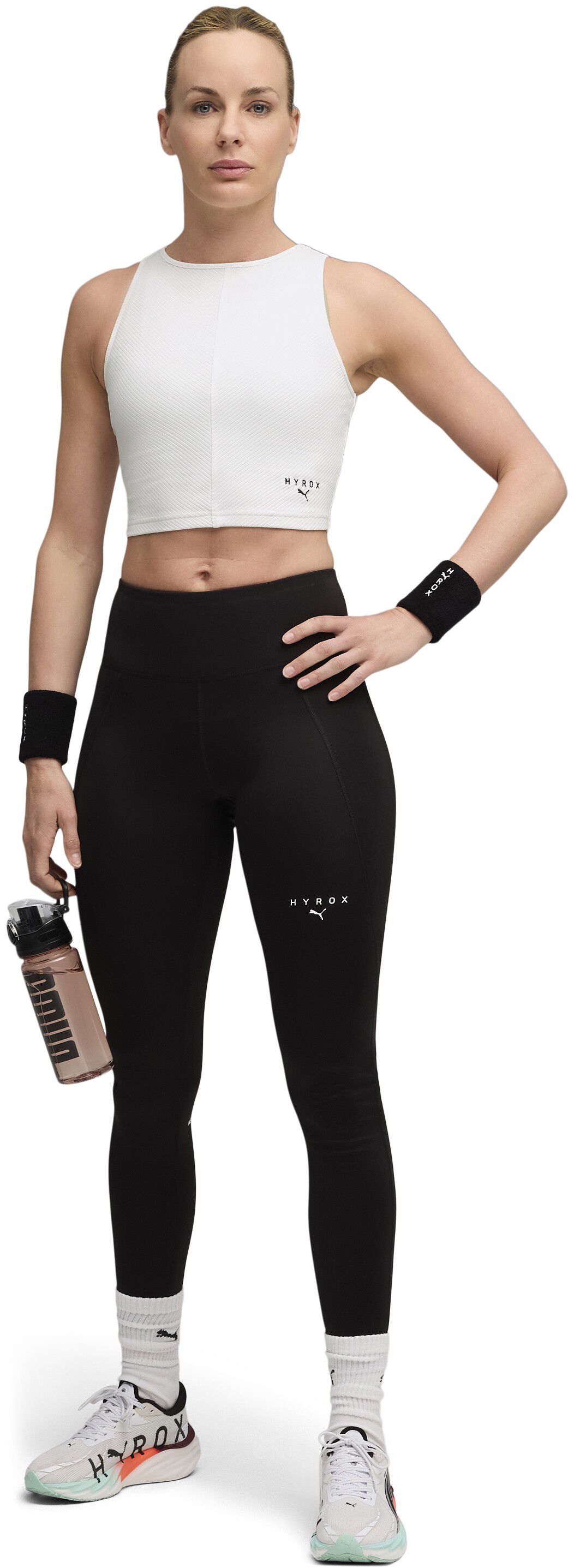 X Hyrox Rib Crop Tanktop