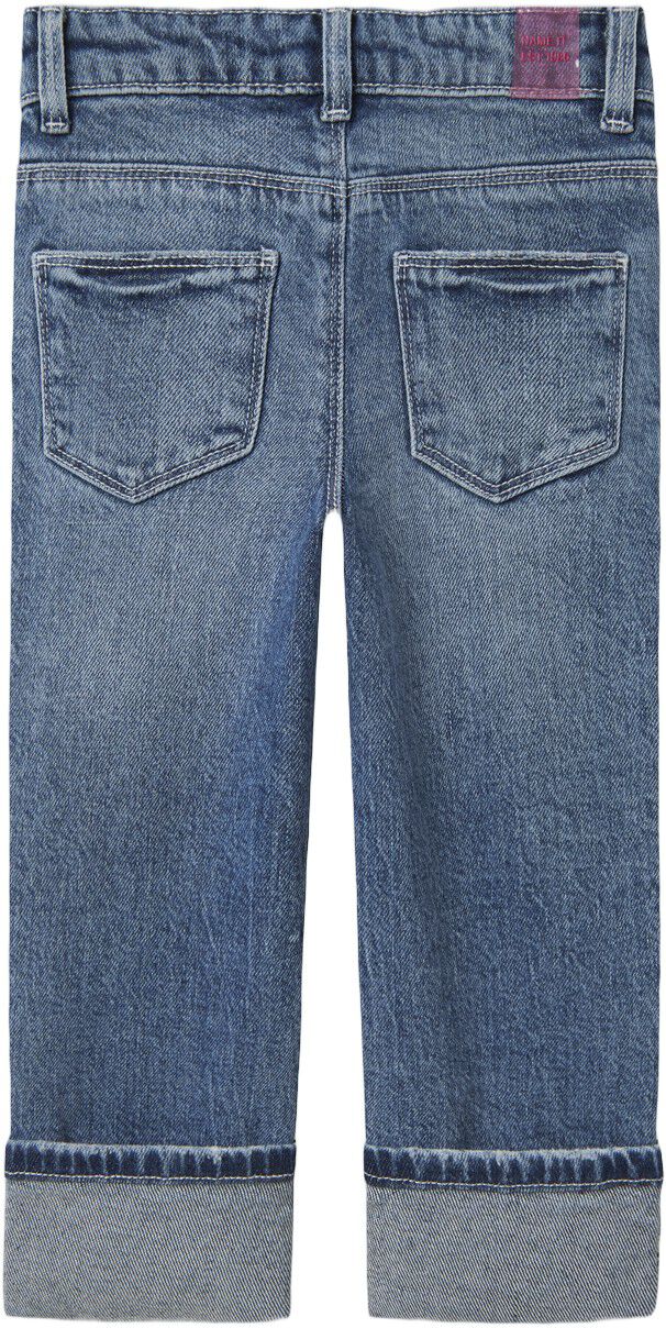 NMFROSE STRAIGHT FOLD JEANS 4224-AZ