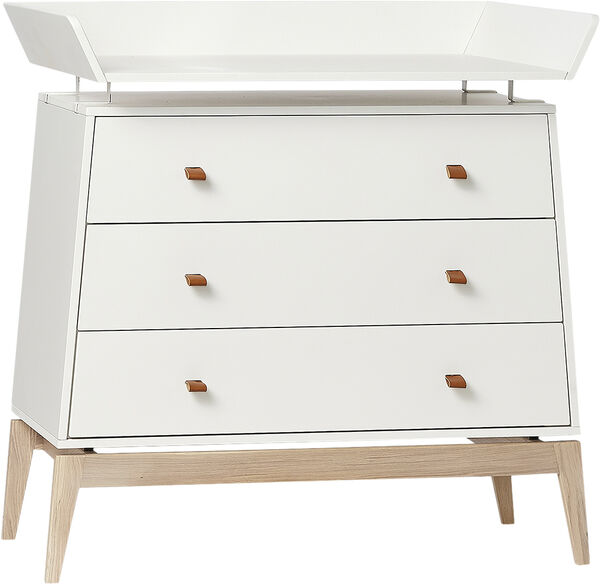 Pusleenhed til Luna kommode, Hvid