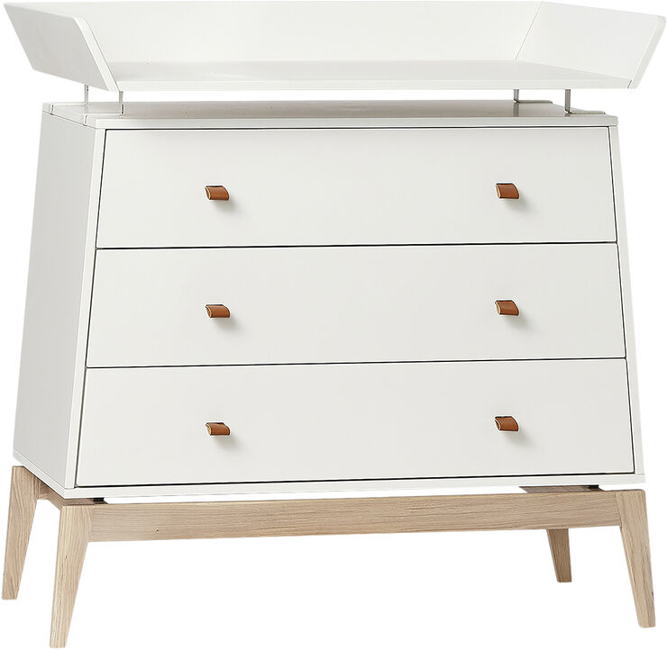 Pusleenhed til Luna kommode, Hvid