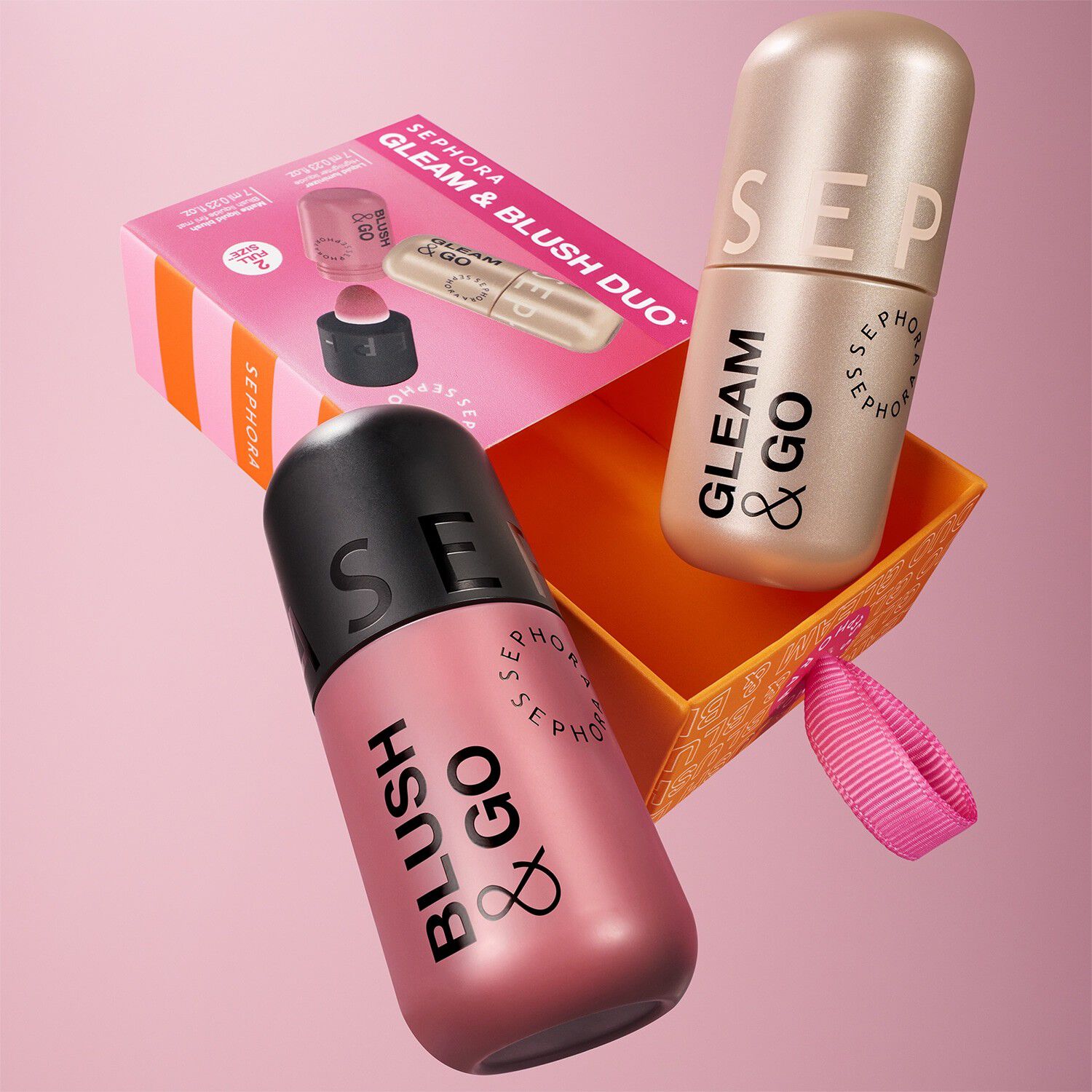 GLEAM & BLUSH DUO* - Kindduo med flydende blush og highlighter