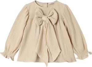 PACO BOW LS BLOUSE