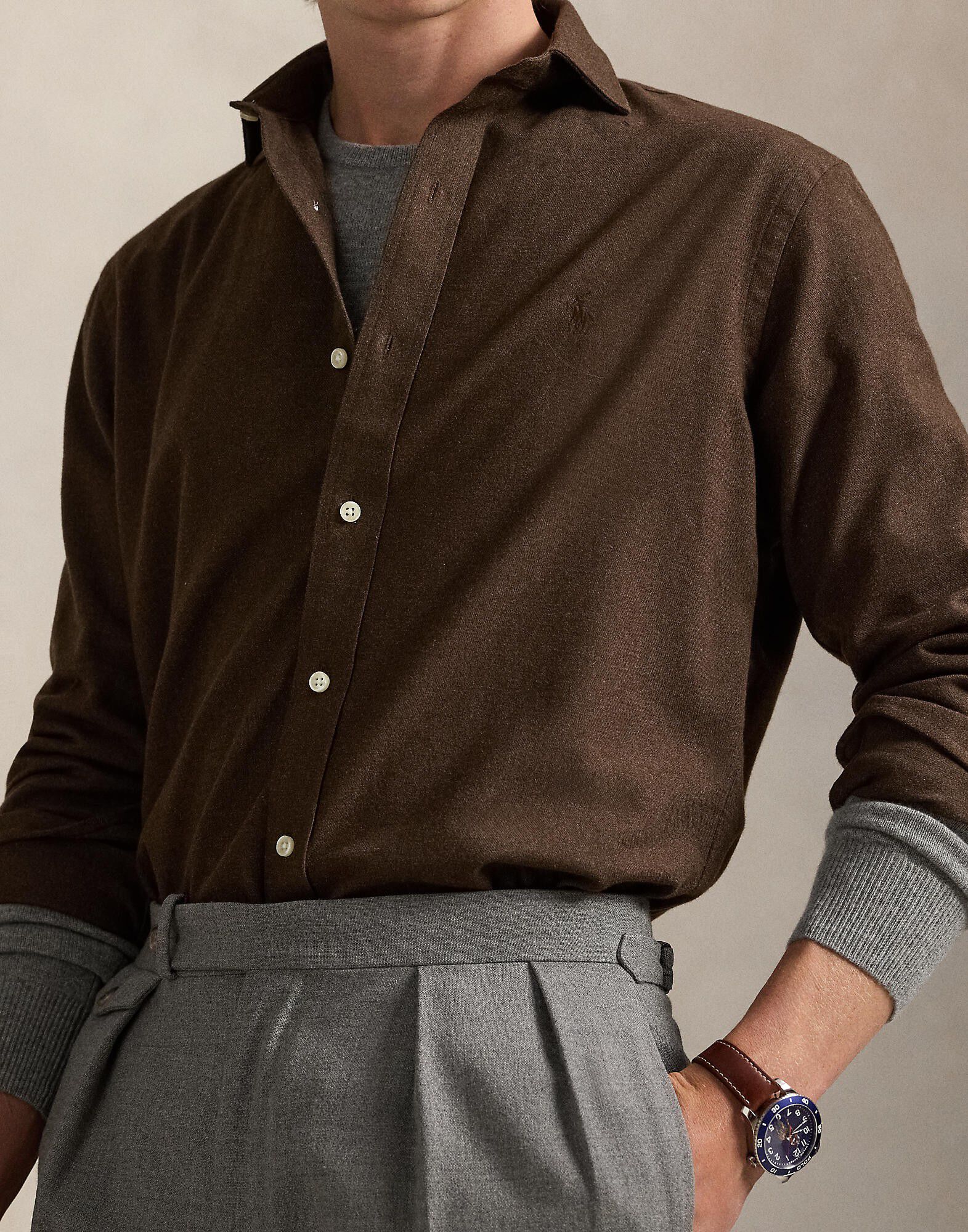 Custom Fit Performance Twill Shirt