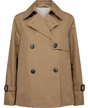 Water-repellent Biglia Short Trench Coat