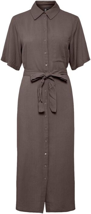 PCPIA 2/4 MIDI SHIRT DRESS WVN NOOS