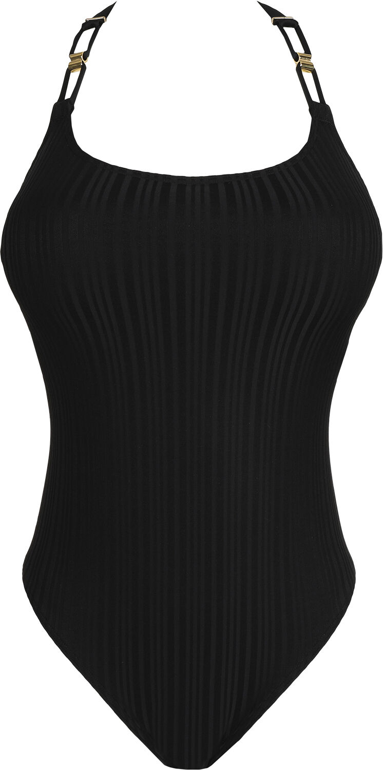 Kiruna badedragt uden b&oslash;jle med vattering