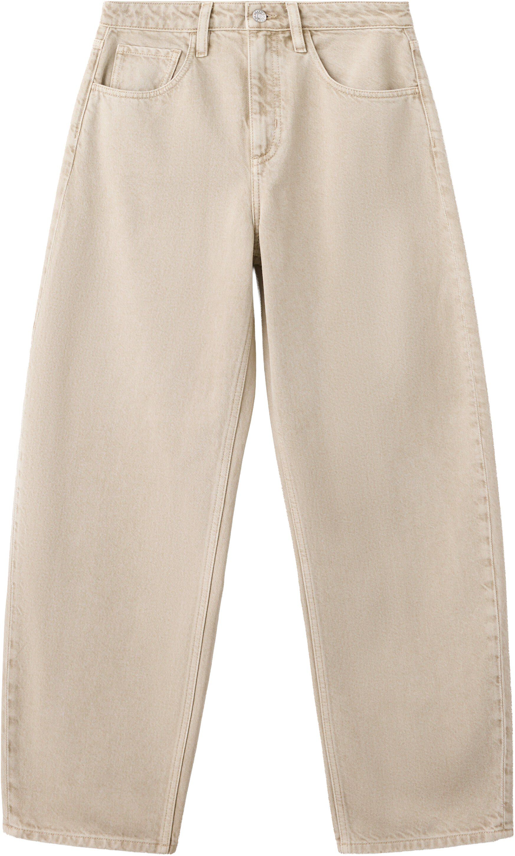 High-rise balloon jeans
