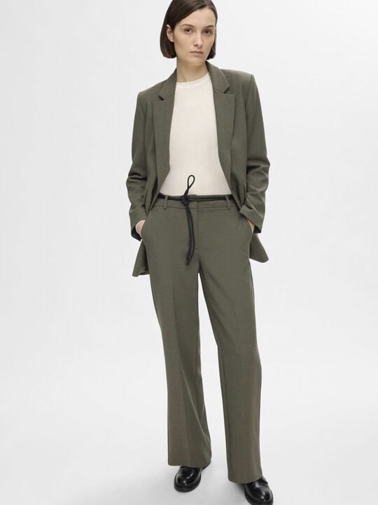 SLFRITA MW WIDE PANT NOOS