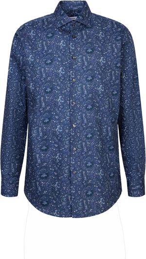 Business shirt Regular 1/1 Kent-Collar Print