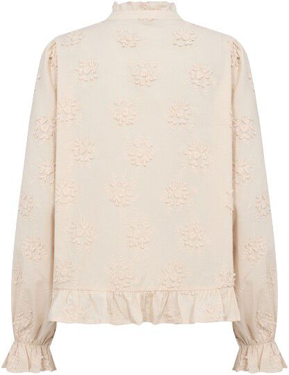 SC-BARBRA 2 Skjorte Creme