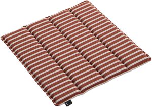 Terrazza Seat Cushion-40 x 40-Terracotta bold stripe