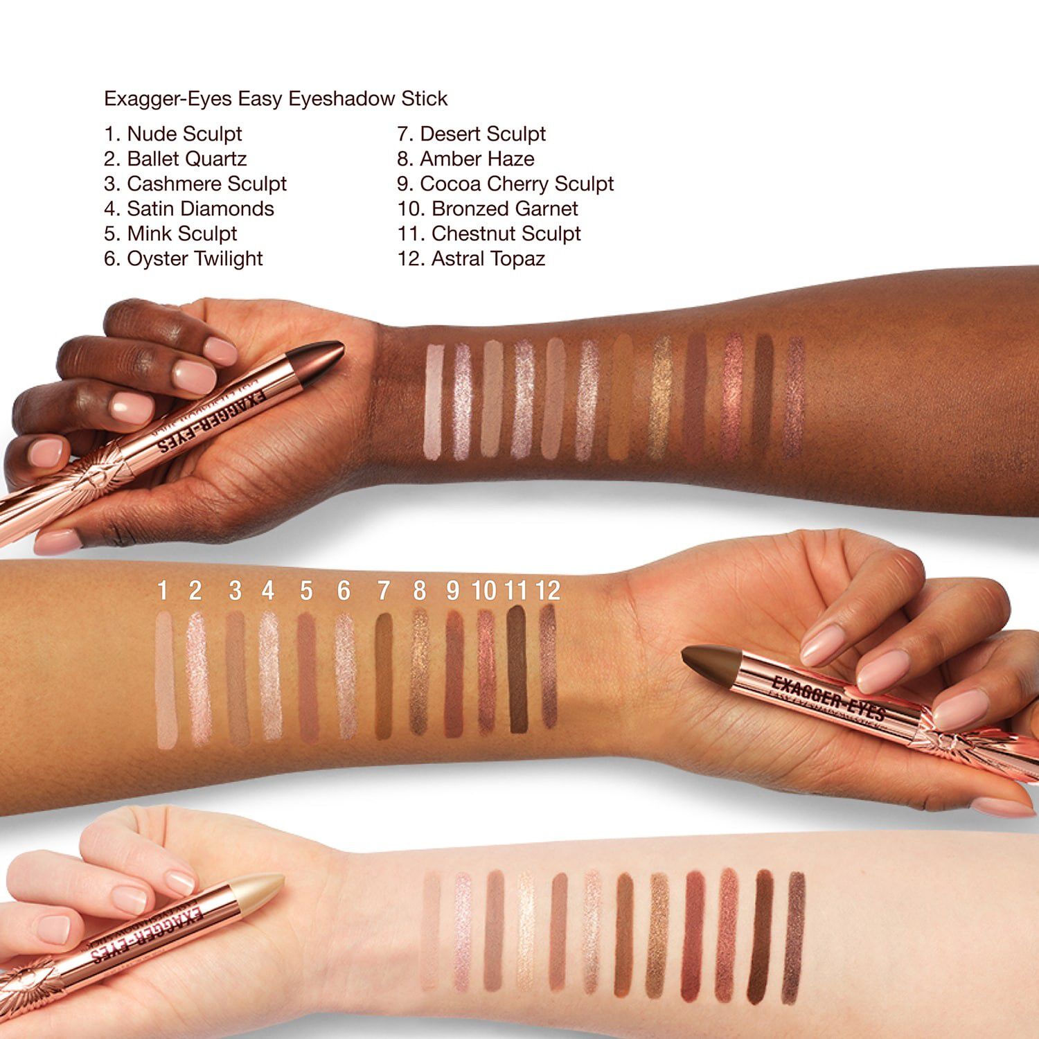 Exagger-Eyes Easy Eyeshadow Stick - &Oslash;jenskygge i stift