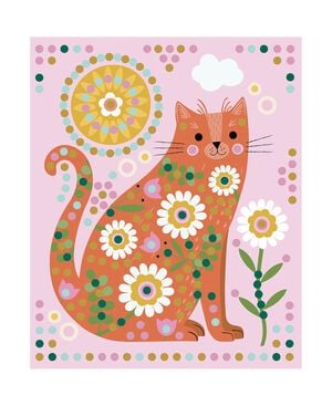 Auzou - Kreasæt - Kunst med rhinsten - Dyr