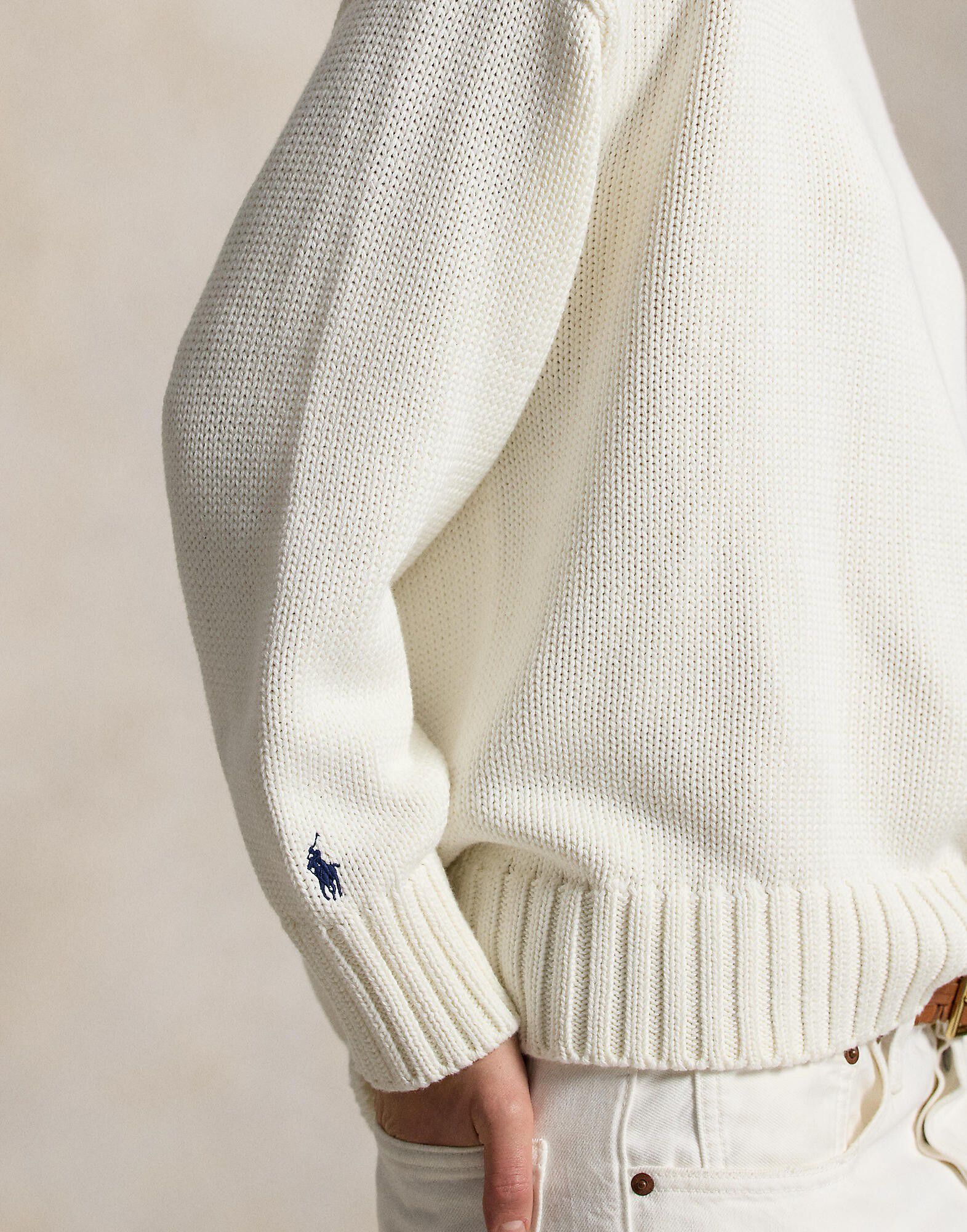 Cotton Crewneck Sweater