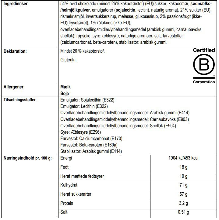 SMALL B PASSION FRUIT
