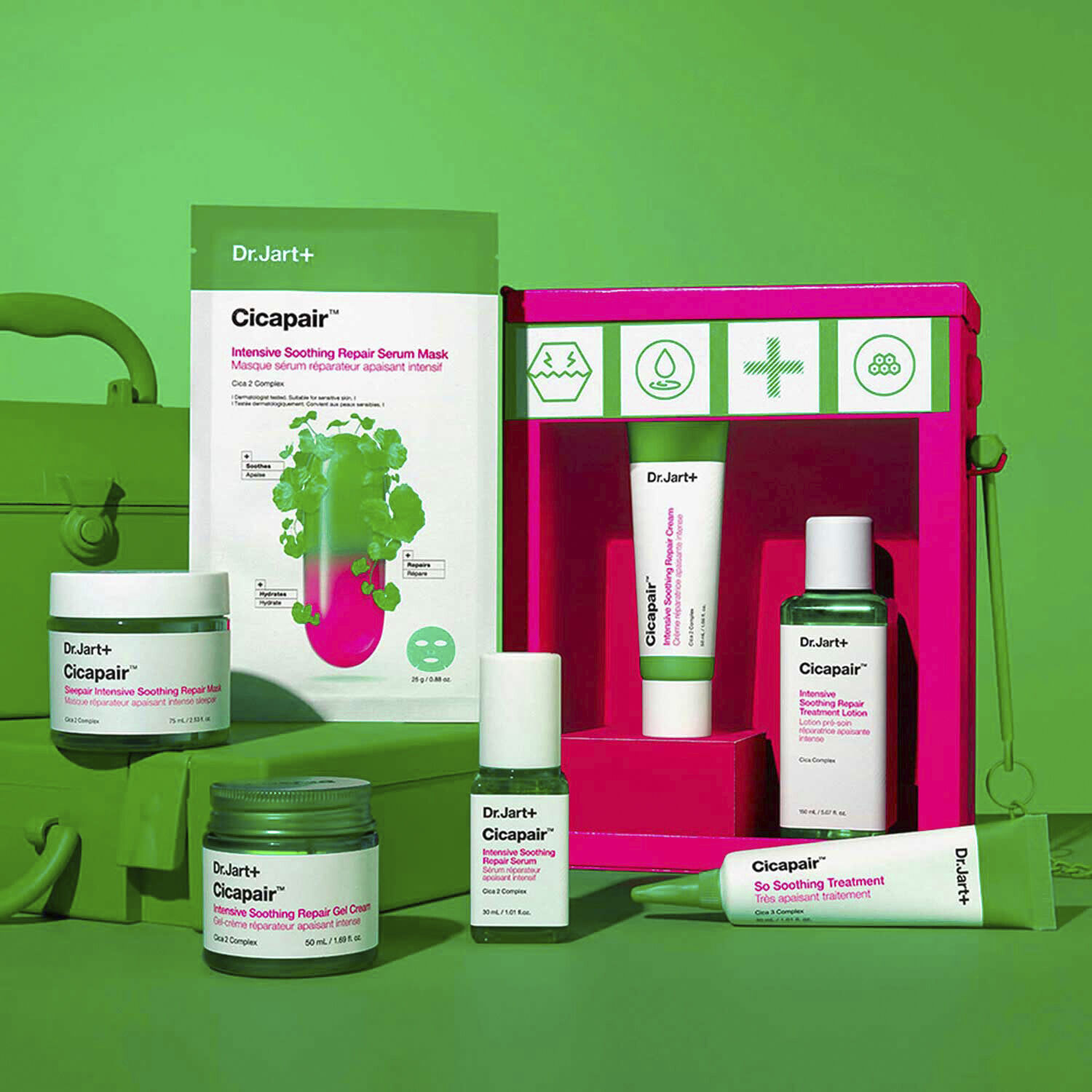 Cicapair Intensive Soothing Repair Serum Mask