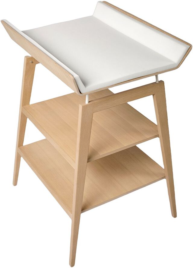 Leander Linea� puslebord m. skumhynde, Eg