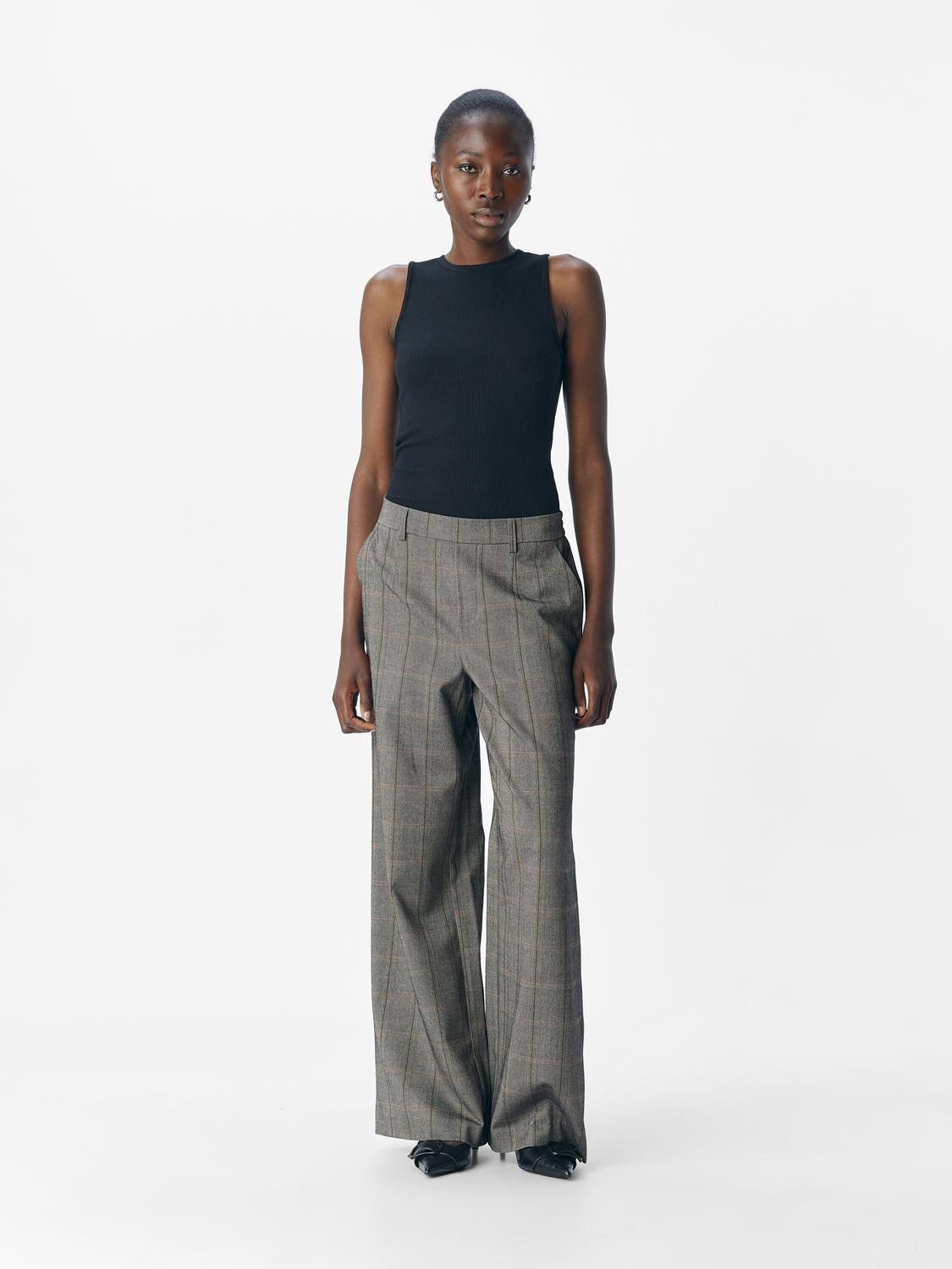 OBJLISA WIDE PANT AOP NOOS