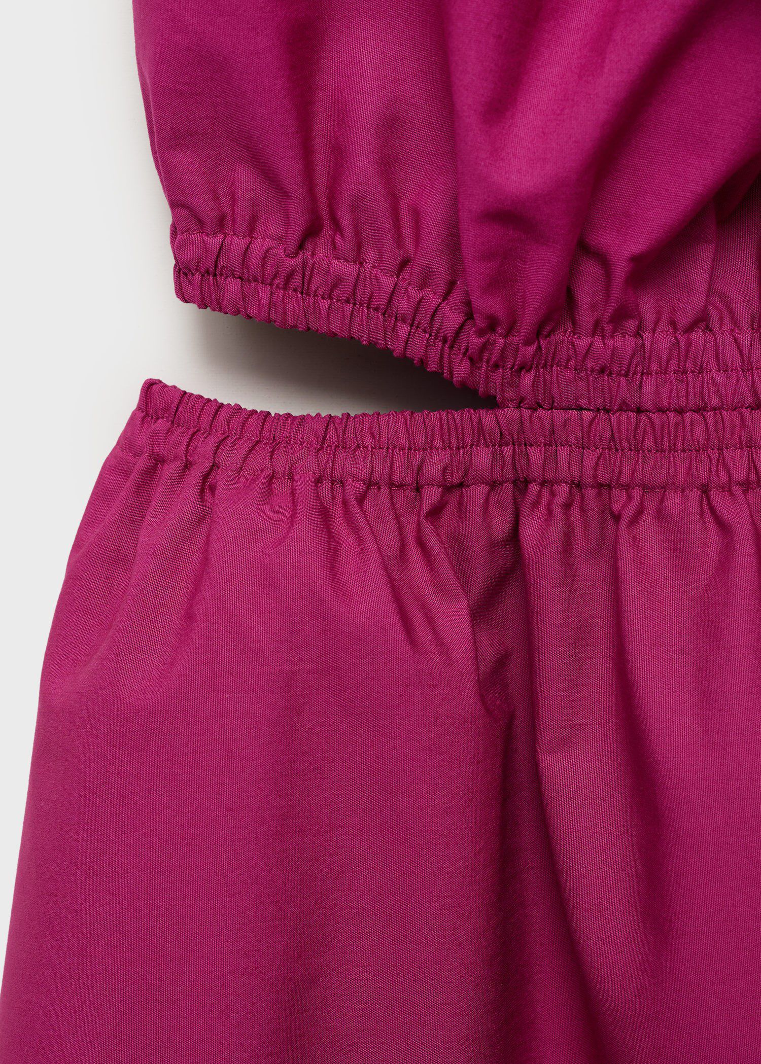 Asymmetrical cut-out dress