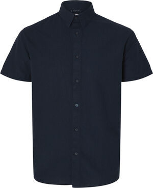 SLHREGNEW-LINEN SHIRT SS CLASSIC NO