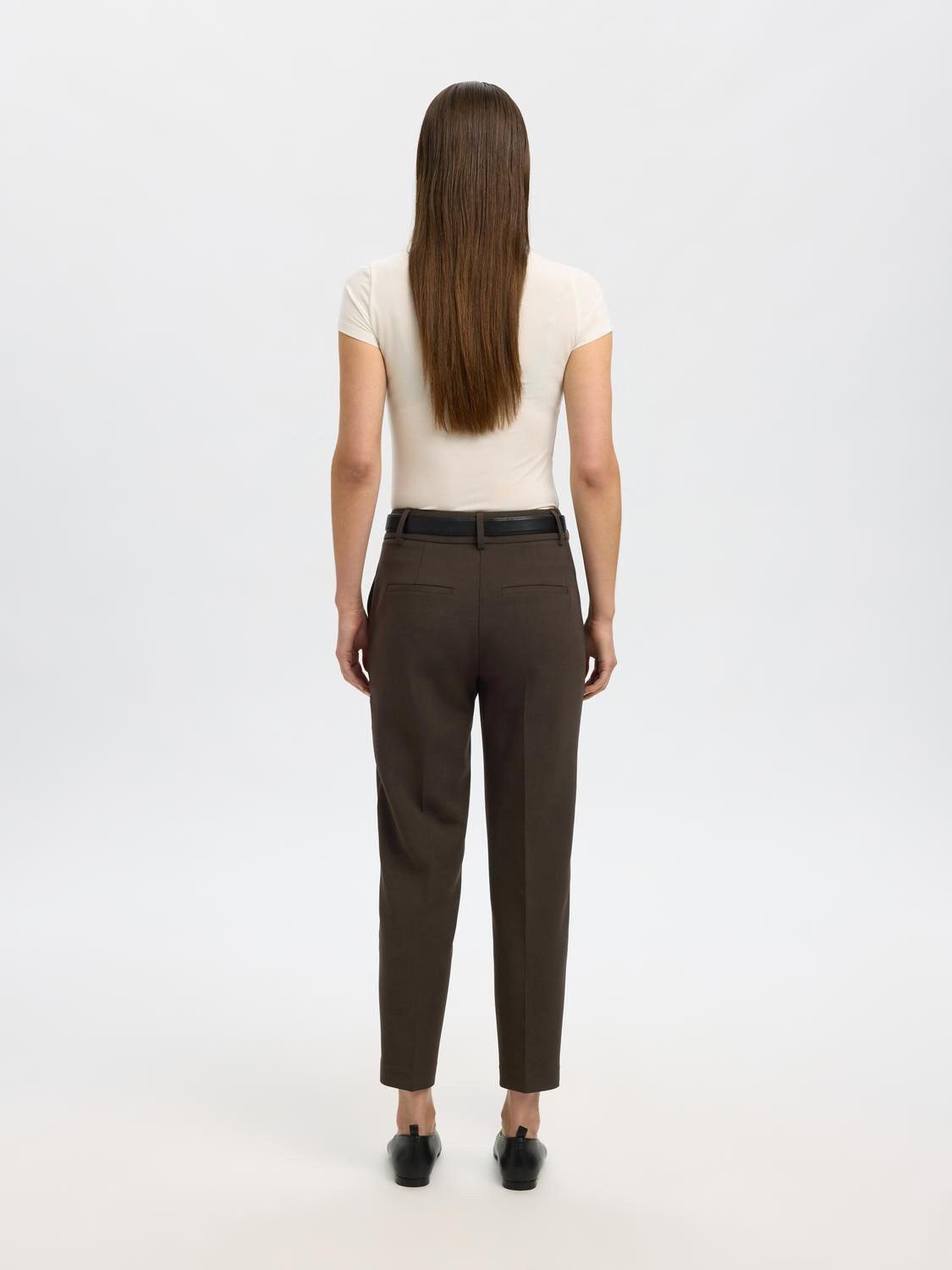SLFRITA-RIA MW CROP PANT MEL NOOS