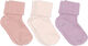 Cotton rib baby socks - 3-pack