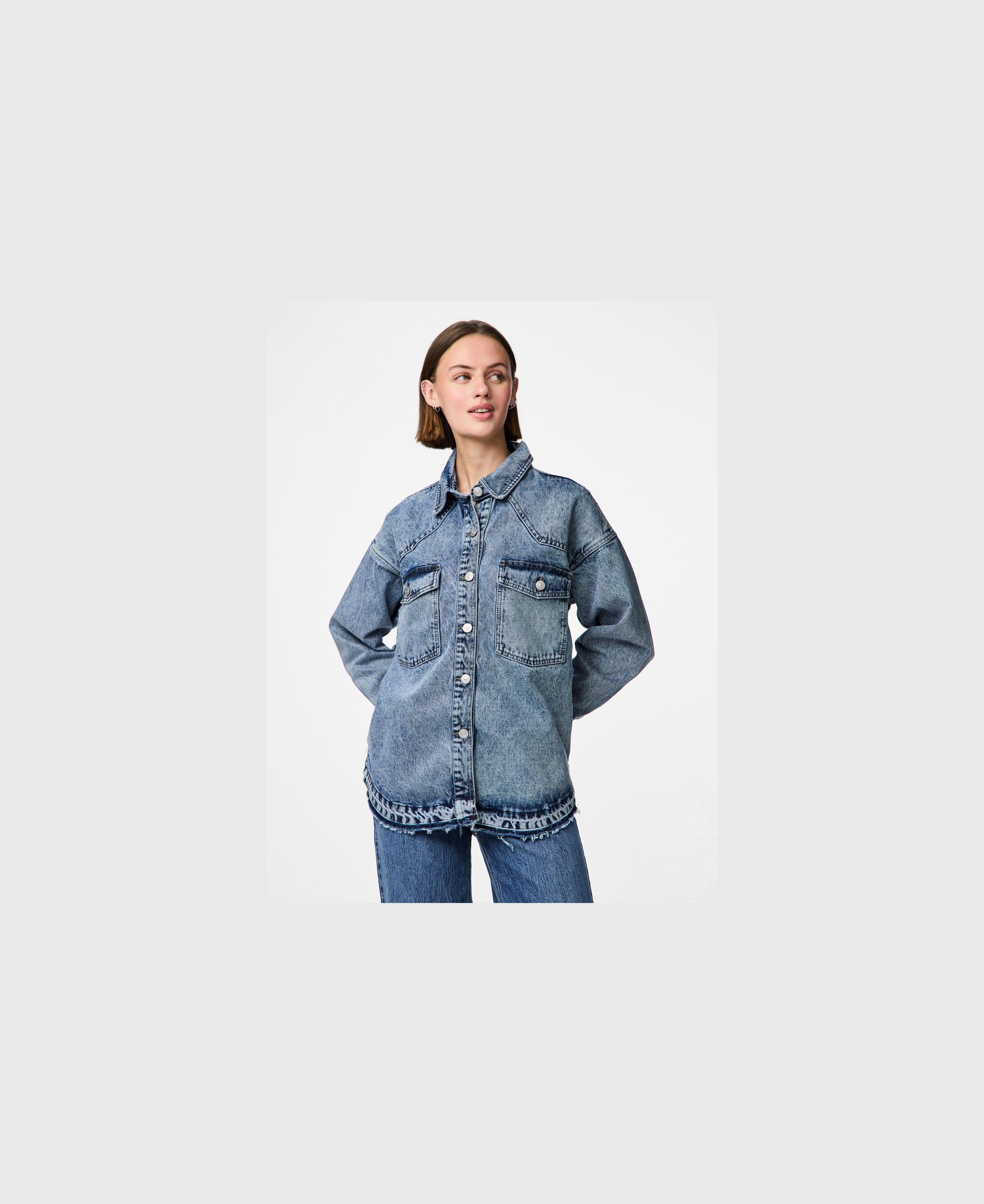 PCNORA LS DENIM SHIRT D2D