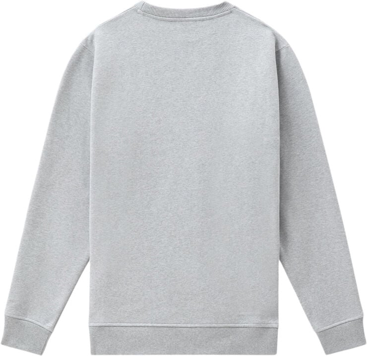 OAKPORT SWEATSHIRT GREY MELANGE