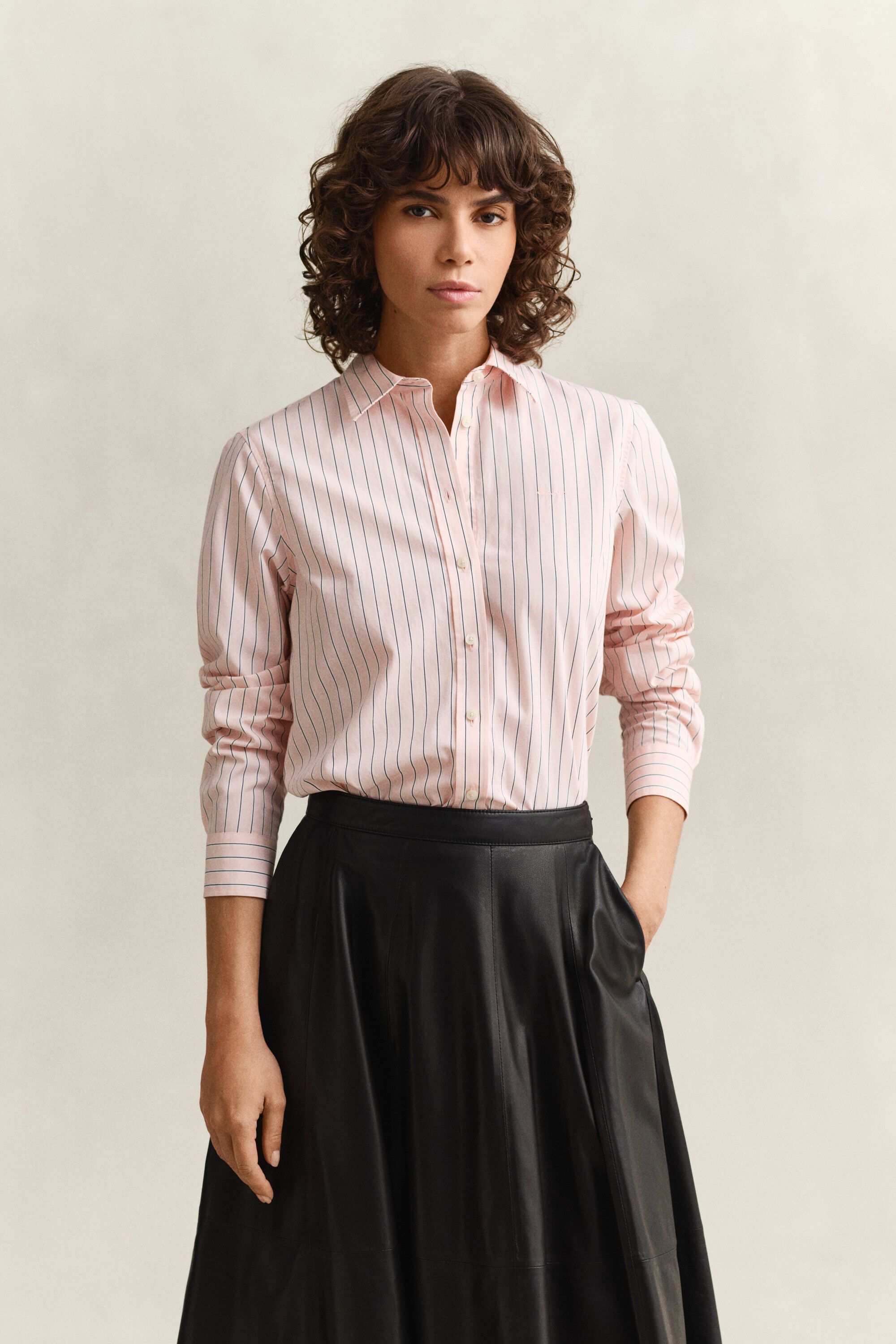 REG CLASSIC POPLIN STRIPE SHIRT