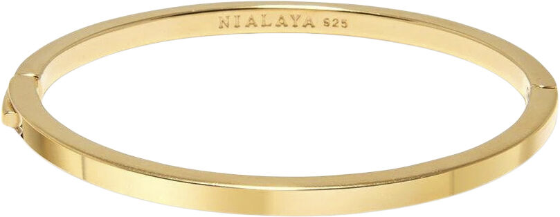 Men's Gold Plated Simplicity Bangle