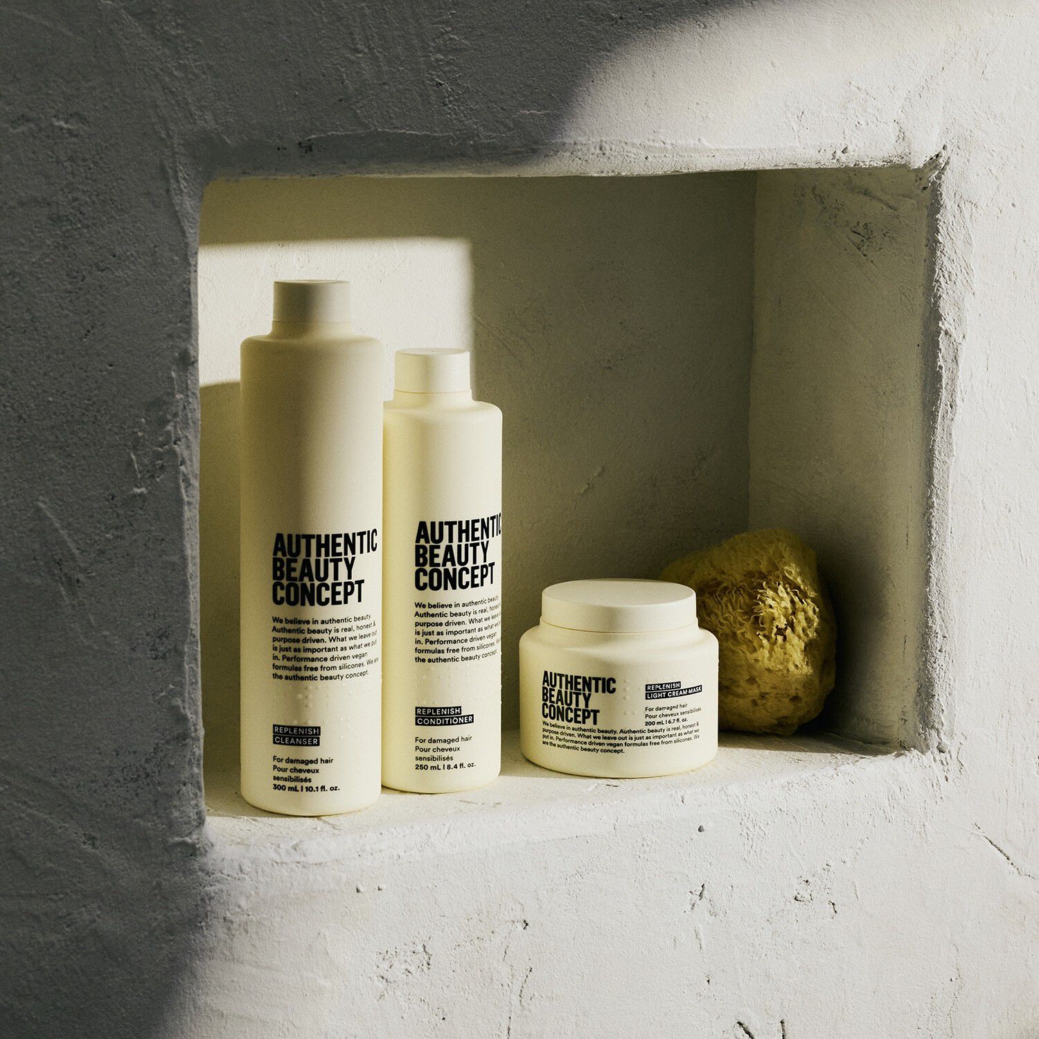 Replenish Cleanser - Fyldig, n&aelig;rende shampoo til sensitiveret h&aring;r