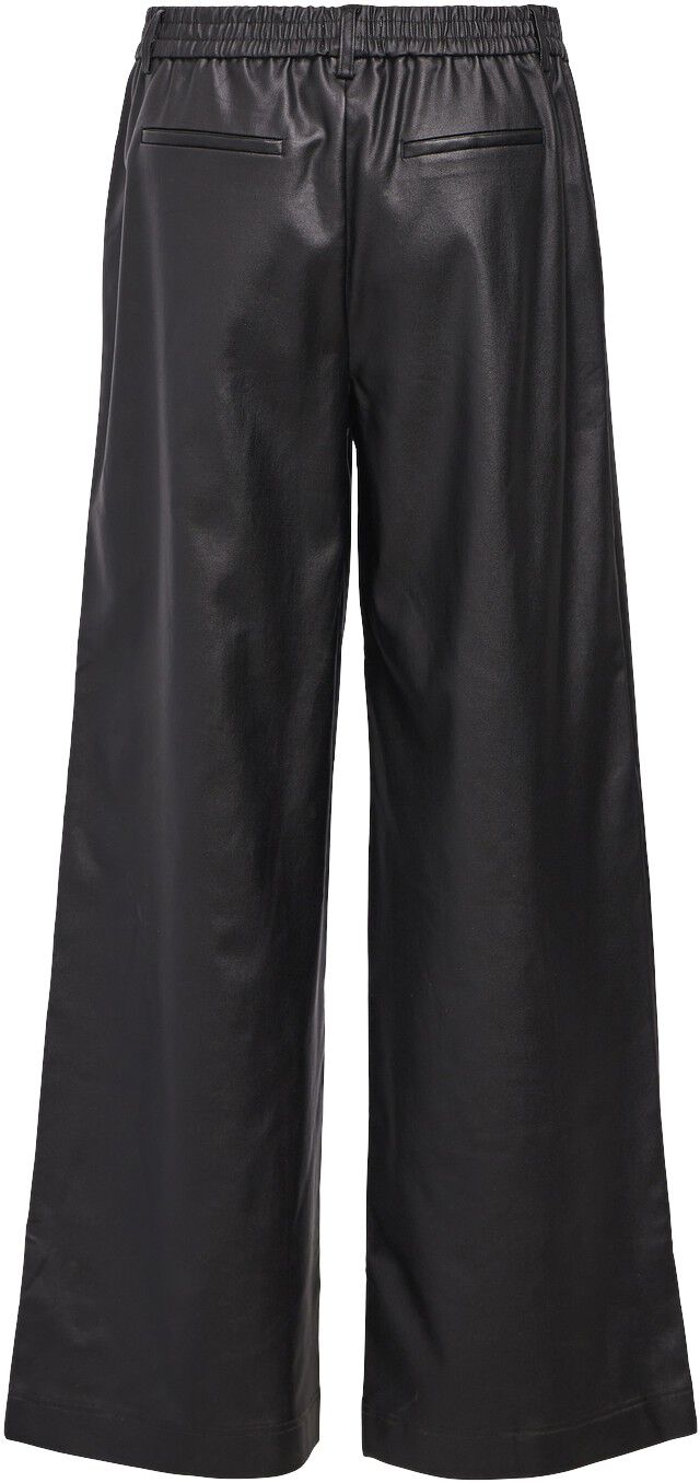 OBJMELBA LISA WIDE COATED PANT NOOS