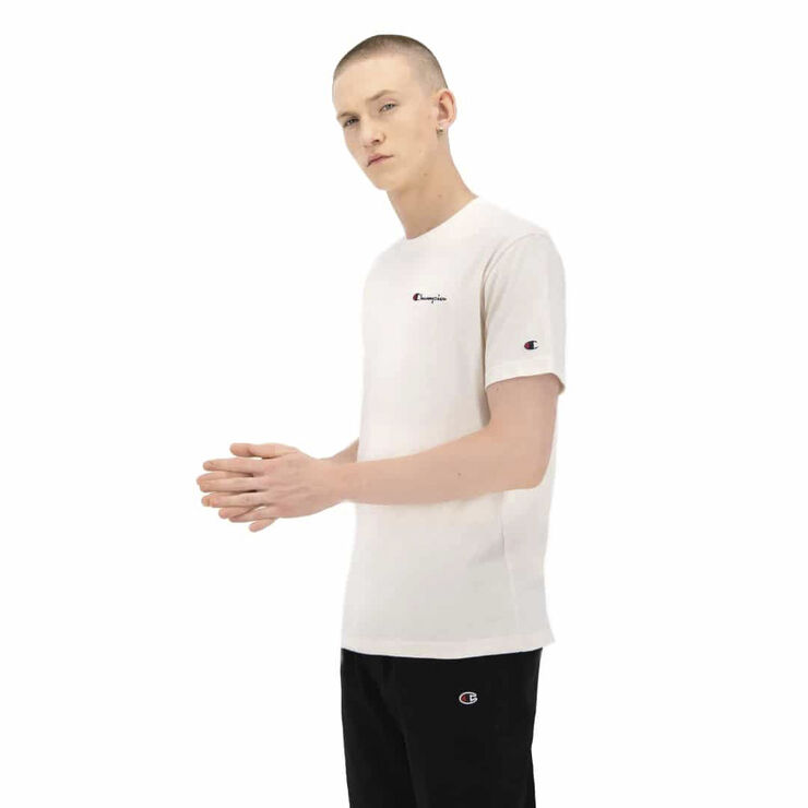 Organic Cotton Blend Small Script Logo T-shirt