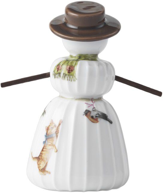 Hammersh&oslash;i Christmas Snekone H11 hvid m. deko