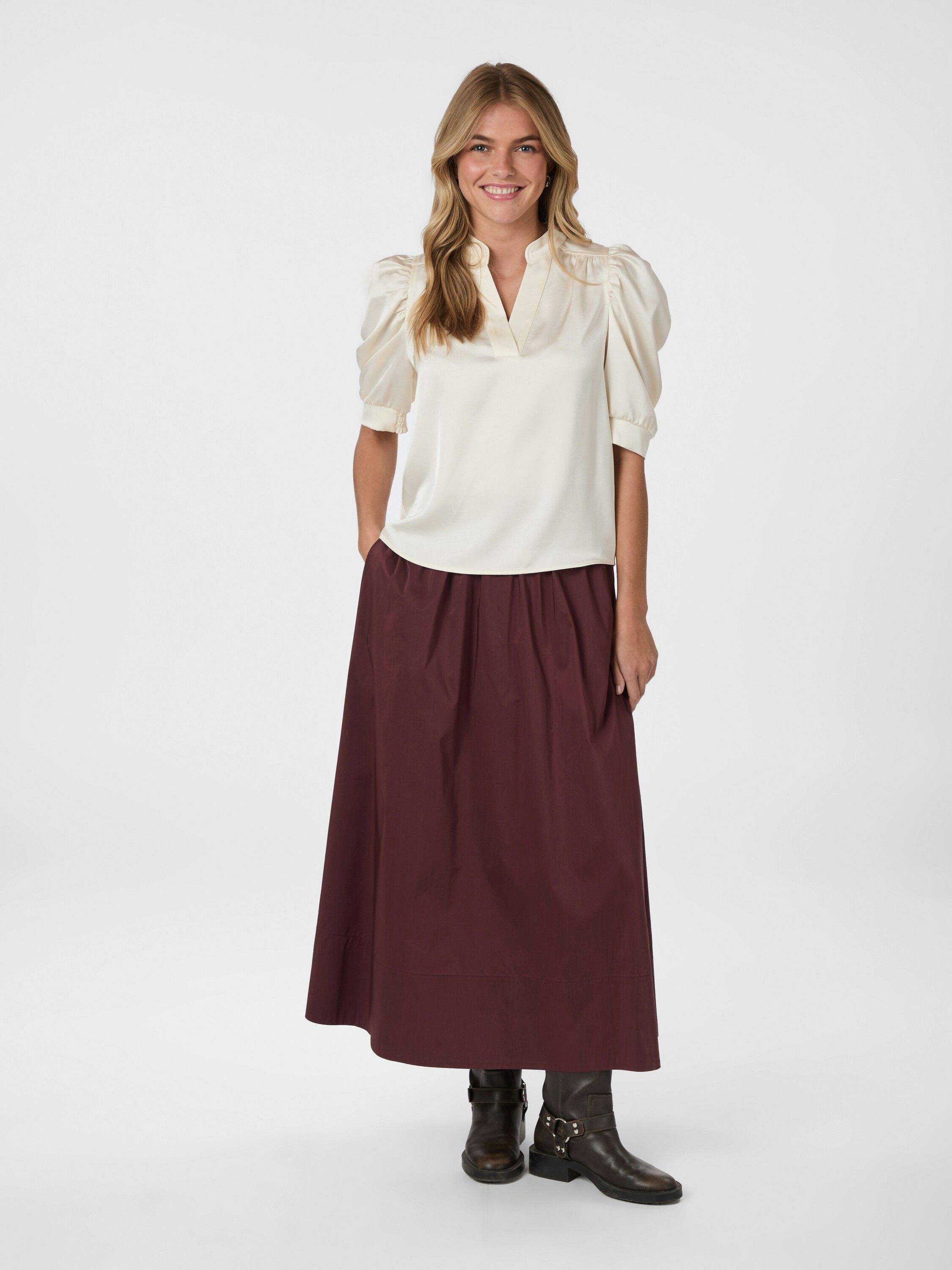 Yara Poplin Skirt