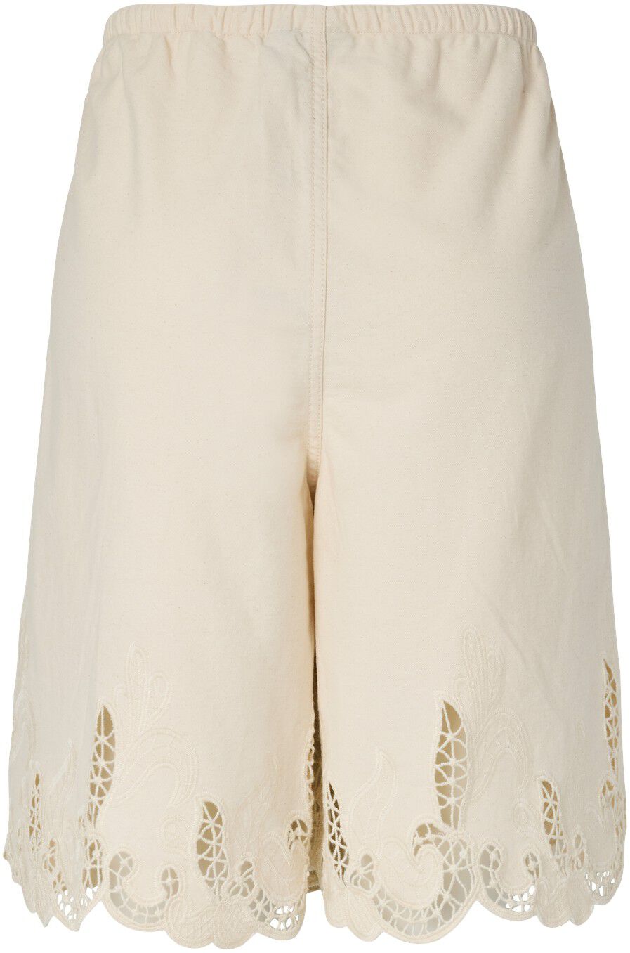 PCPIPER HW CROCHET DENIM SHORTS