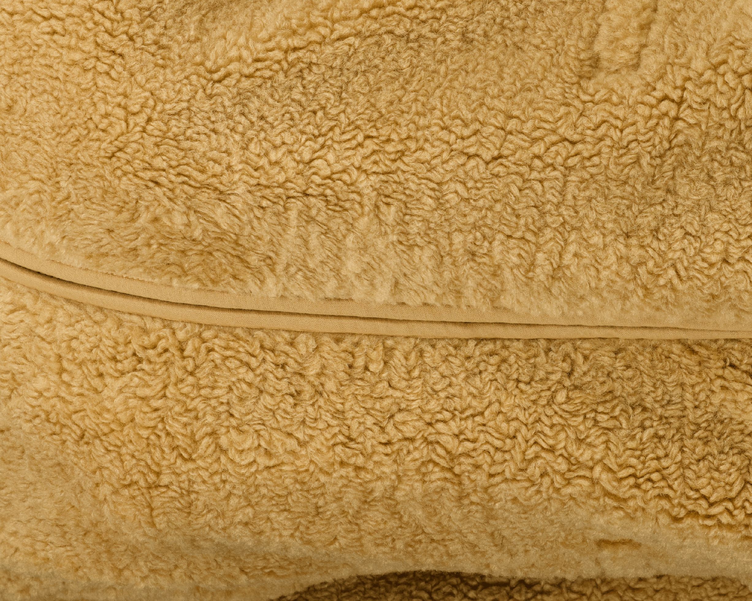 Edith Pile Lang Fleecejakke