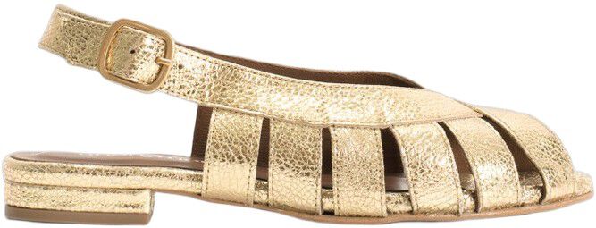 Sophie 20 Crackled metallic goat