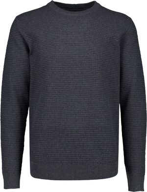 Structure o-neck knit L/S