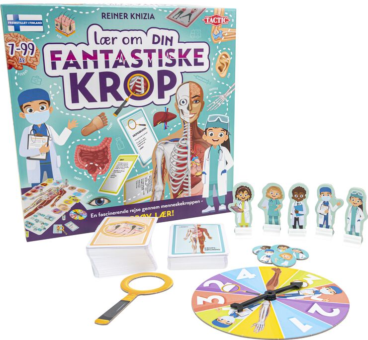 Lær om din fantasiske krop