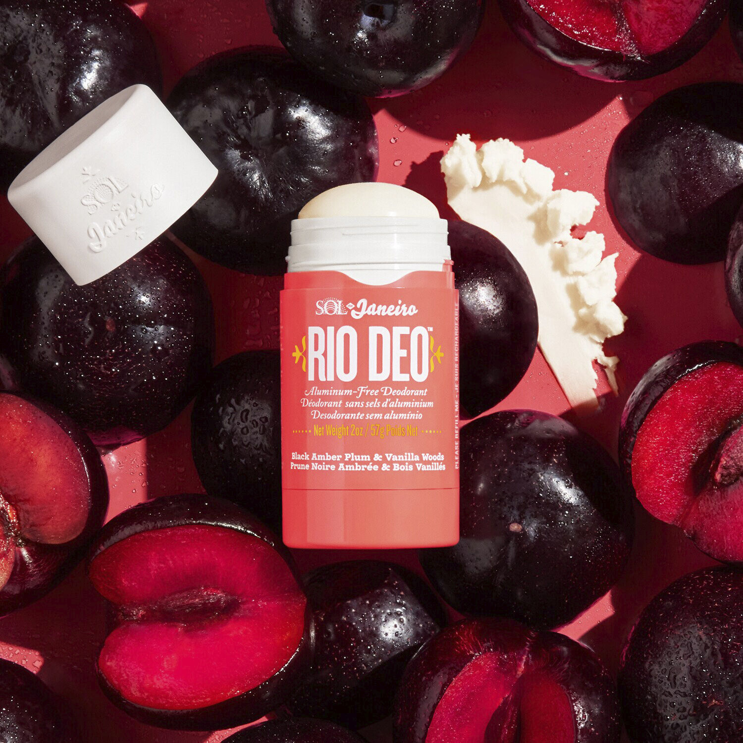 Rio Deo 40 - Refillable Deodorant Black Amber & Vanilla