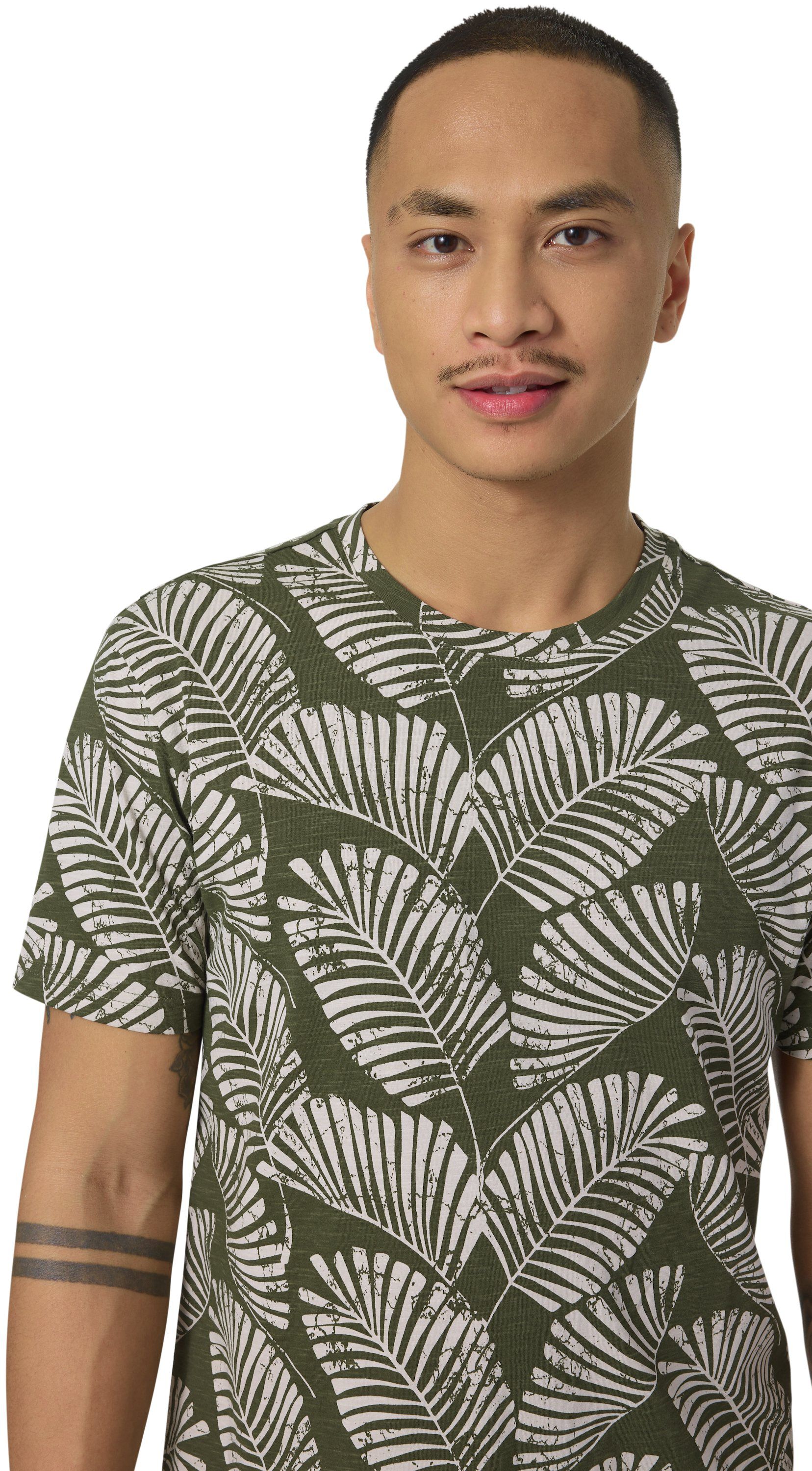 All Over Printed Slub T-shirt