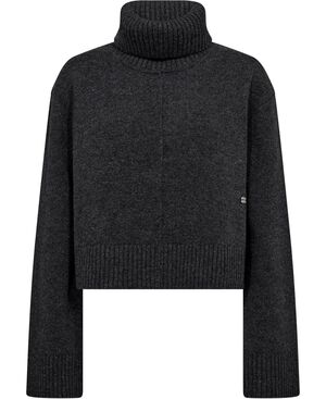 Compact Wool Turtleneck